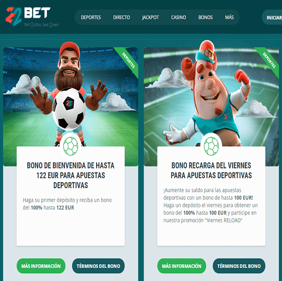 casa de apuestas 22bet